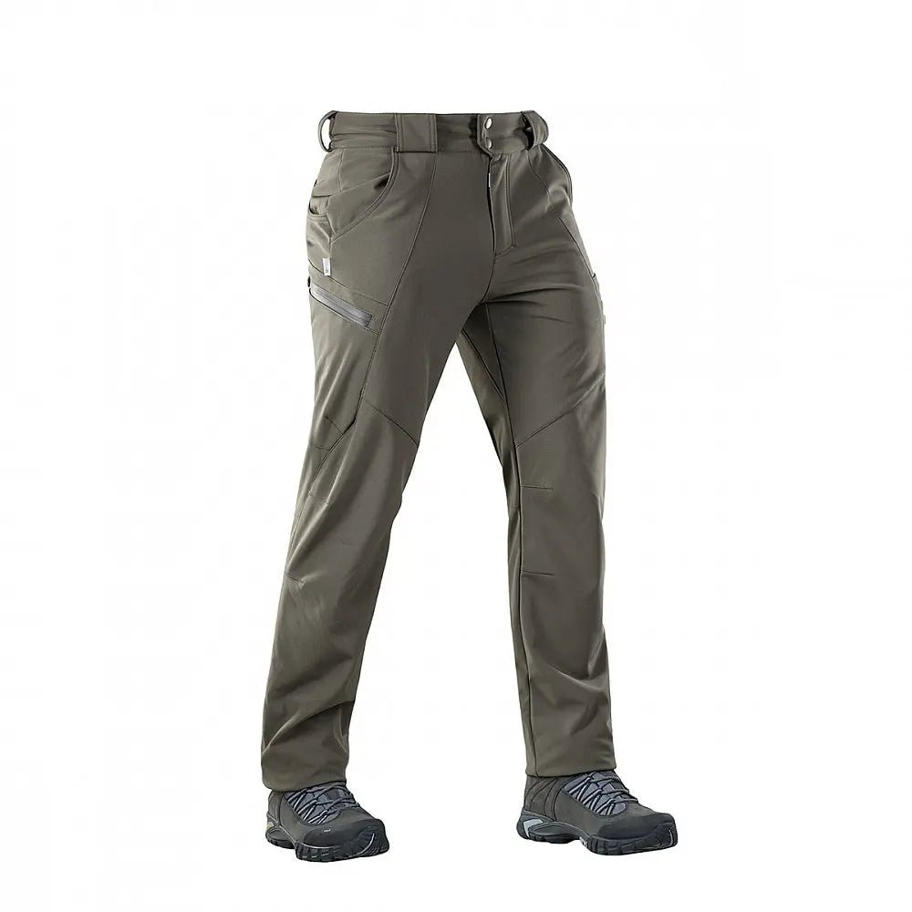 Pantaloni tactici Softshell olive M - TAC - impermeabili | Echipament tactic WARGEAR