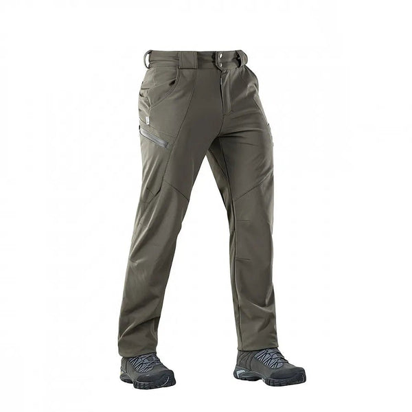 Pantaloni tactici Softshell olive M - TAC - impermeabili | Echipament tactic WARGEAR