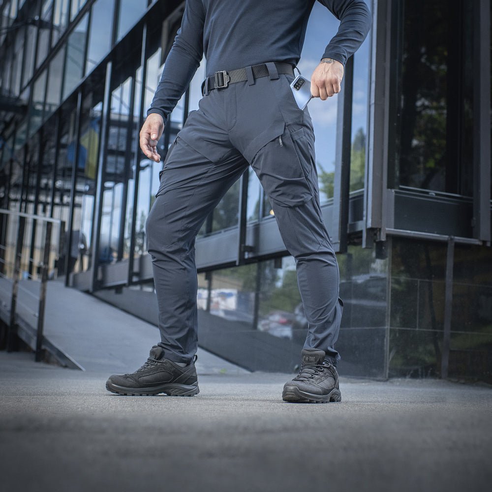 Pantaloni tactici vara M - TAC Rubicon Flex – Dark Navy Blue | Echipament tactic WARGEAR