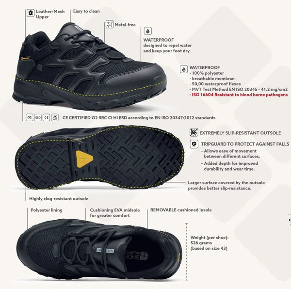 Pantofi tactici SFC CARRIG low impermeabili | Echipament tactic WARGEAR