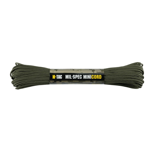 Paracord Minicord M-TAC Mil-Spec 30 m – Ranger Green | WARGEAR RO