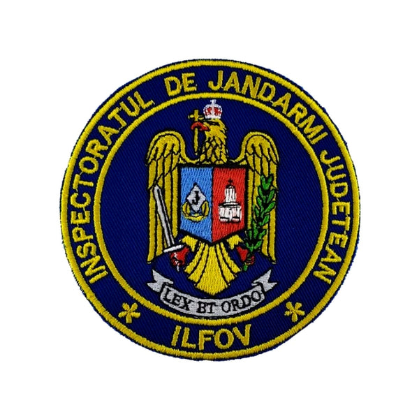 Parch Brodat Maneca IJJ Ilfov – Inspectoratul Județean de Jandarmi Ilfov | WARGEAR RO