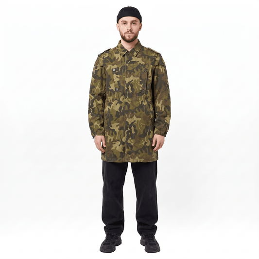 Parka Armata Romana M1990 Camuflaj Frunze - Surplus Original Rar, 1 Bucata | WARGEAR RO