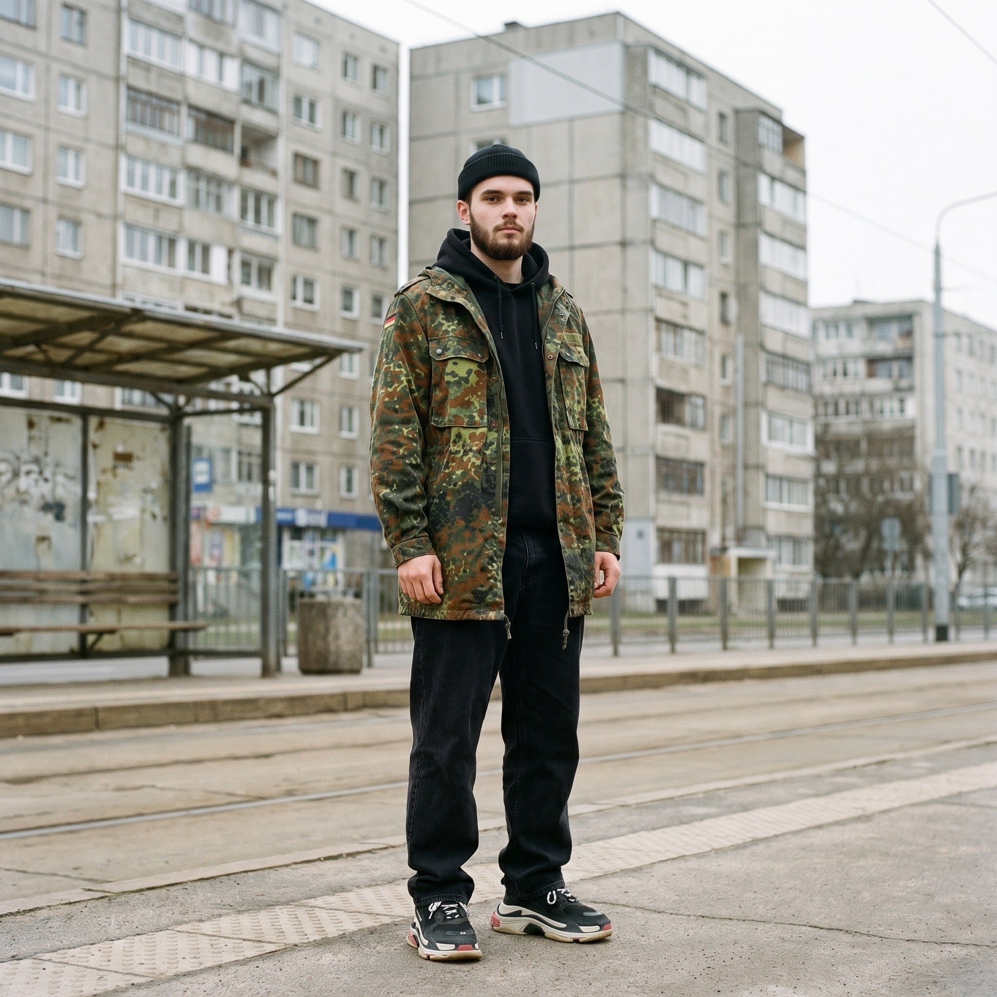 Parka Bundeswehr Flecktarn Originala - Surplus Armata Germana | WARGEAR RO