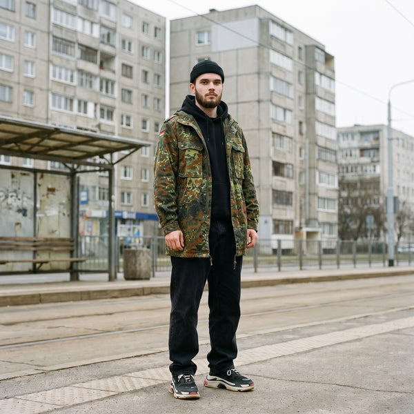 Parka Bundeswehr Flecktarn Originala - Surplus Armata Germana | WARGEAR RO