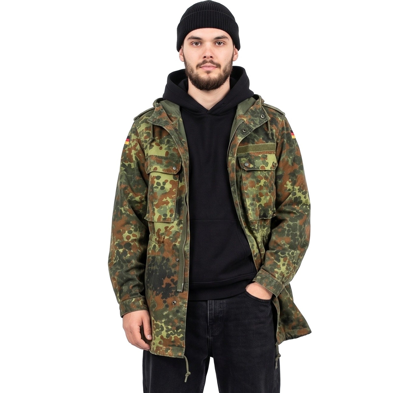Parka Bundeswehr Flecktarn Originala - Surplus Armata Germana | WARGEAR RO