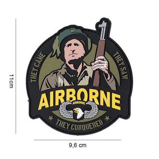 Patch 101st Airborne Soldier 3d PVC | Echipament tactic WARGEAR