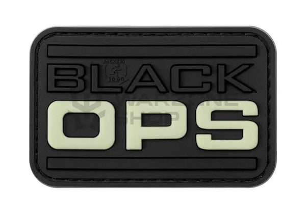 Patch 3D Black OPS fosforescent | Echipament tactic WARGEAR