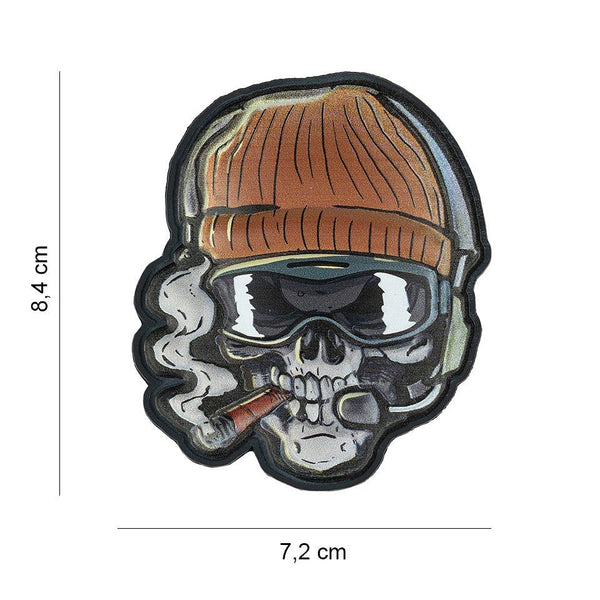 Patch 3D PVC Skull Beanie Warrior – UV | WARGEAR RO