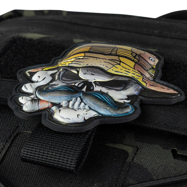 Patch 3D PVC Skull Bush Ranger – UV | WARGEAR RO