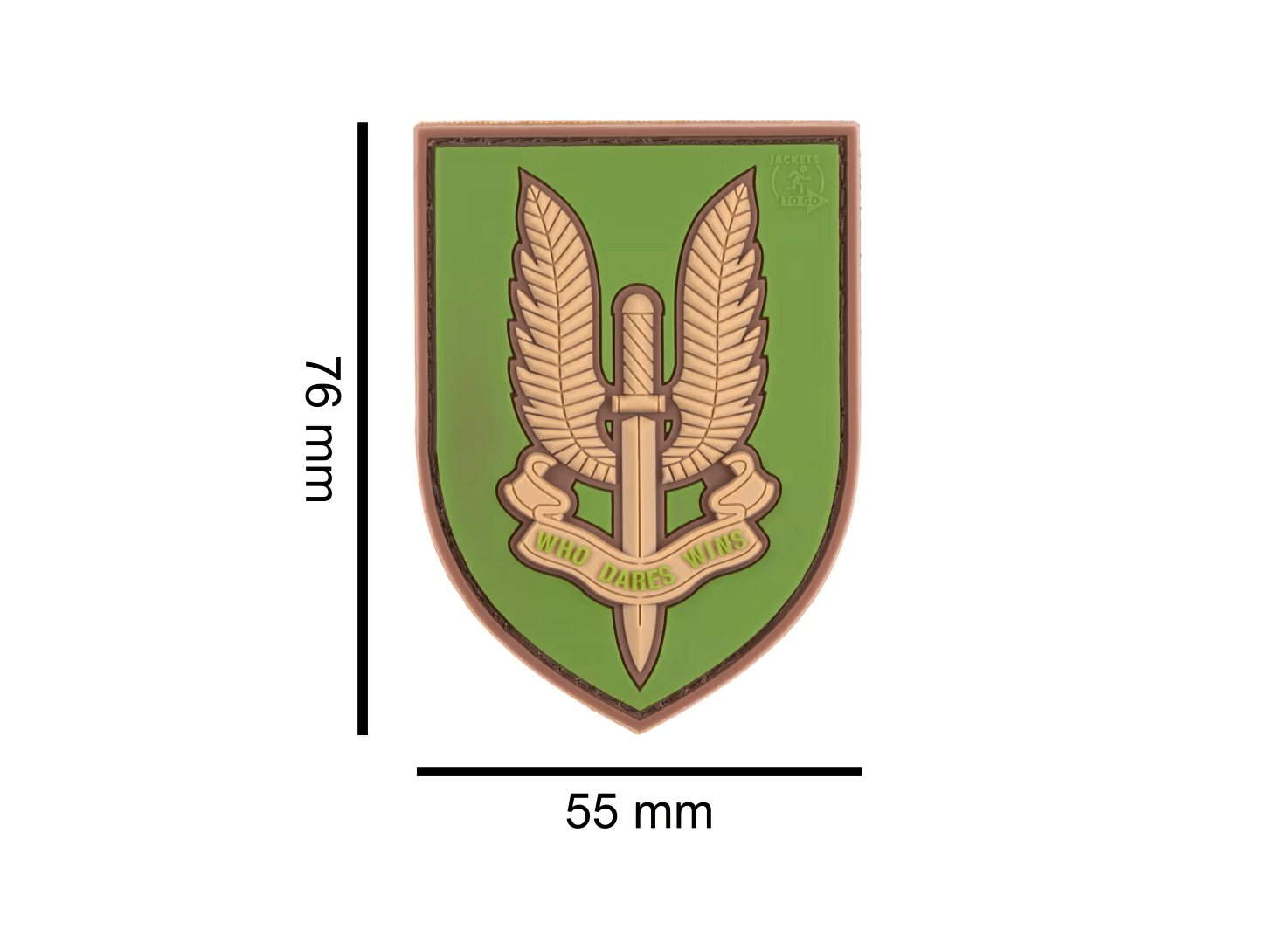 Patch 3D SAS Who dares wins | WARGEAR RO