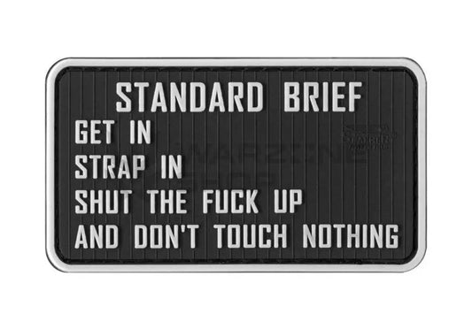 Patch 3d Standardbriefing JTG | Echipament tactic WARGEAR