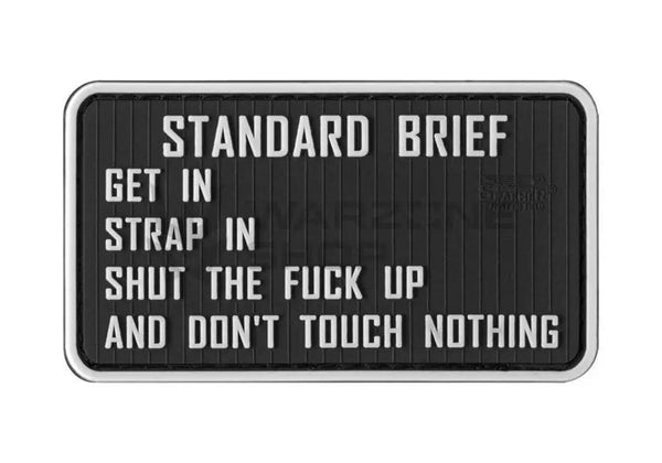 Patch 3d Standardbriefing JTG | Echipament tactic WARGEAR