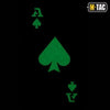 Patch Ace of Spades Laser Cut Fosforescent | Echipament tactic WARGEAR