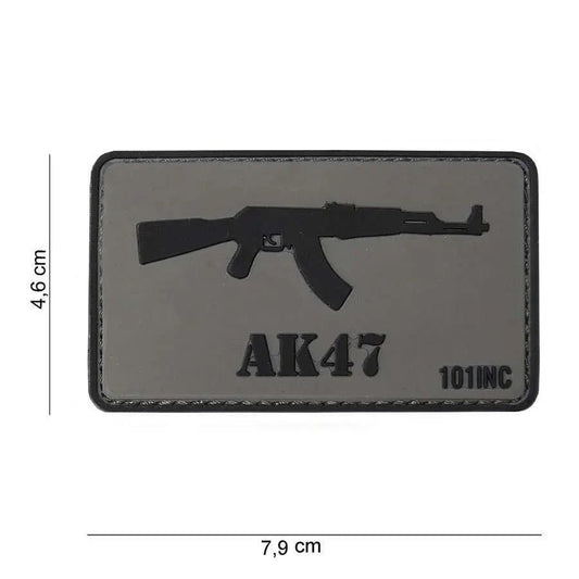 Patch AK47 velcro 3D | Echipament tactic WARGEAR