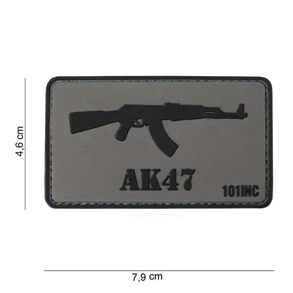 Patch AK47 velcro 3D | Echipament tactic WARGEAR