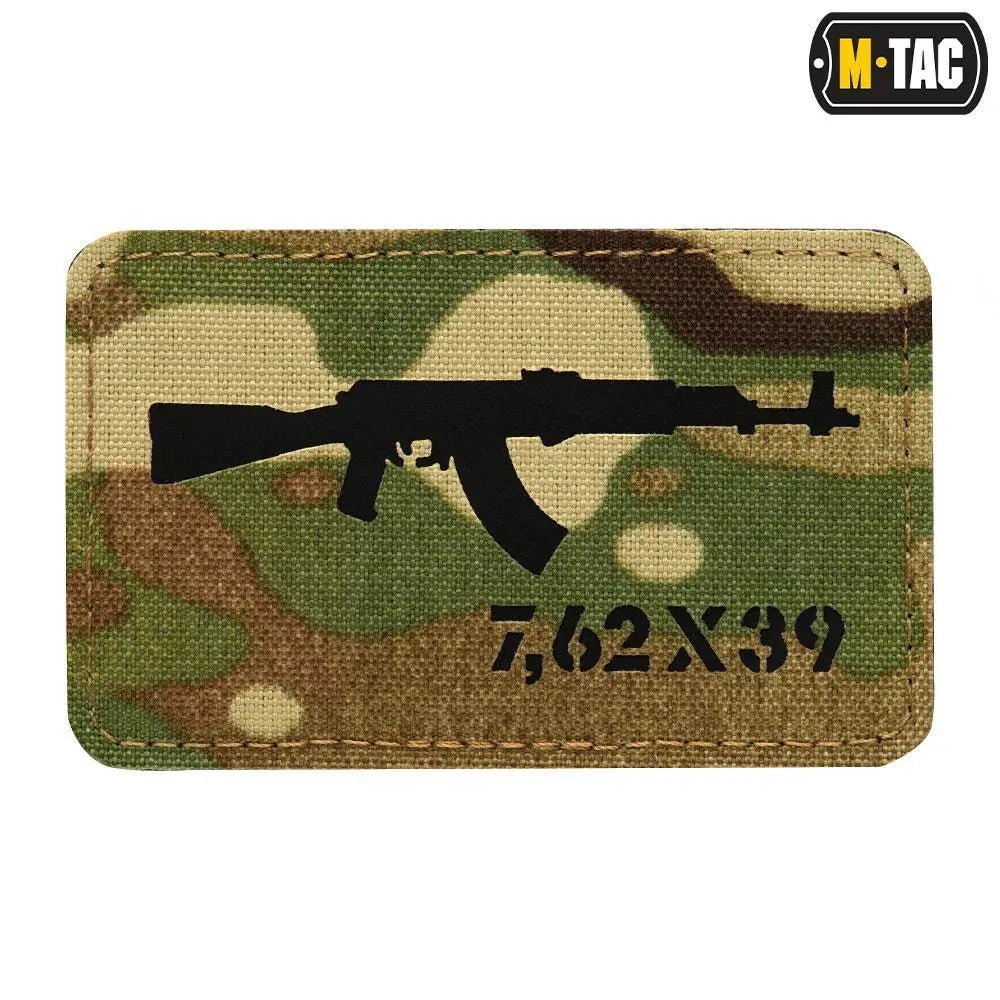 Patch AKM 7.62x39 velcro laser cut multicam | Echipament tactic WARGEAR