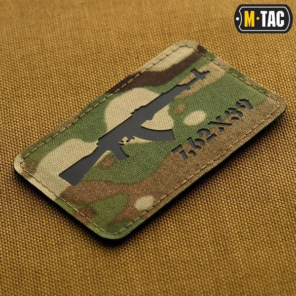 Patch AKM 7.62x39 velcro laser cut multicam | Echipament tactic WARGEAR