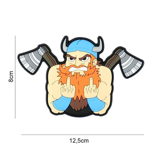 Patch ANGRY VIKING 3D PVC | Echipament tactic WARGEAR
