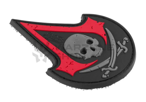 Patch Assassin Skull velcro PVC JTG | Echipament tactic WARGEAR