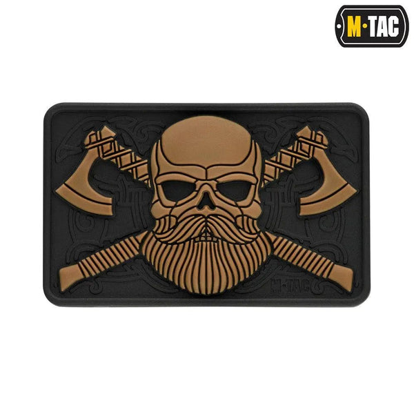 Patch Bearded Skull M - TAC | Echipament tactic WARGEAR