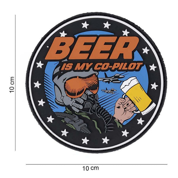 Patch Beer is my Co - pilot 3D PVC 101INC | WARGEAR RO