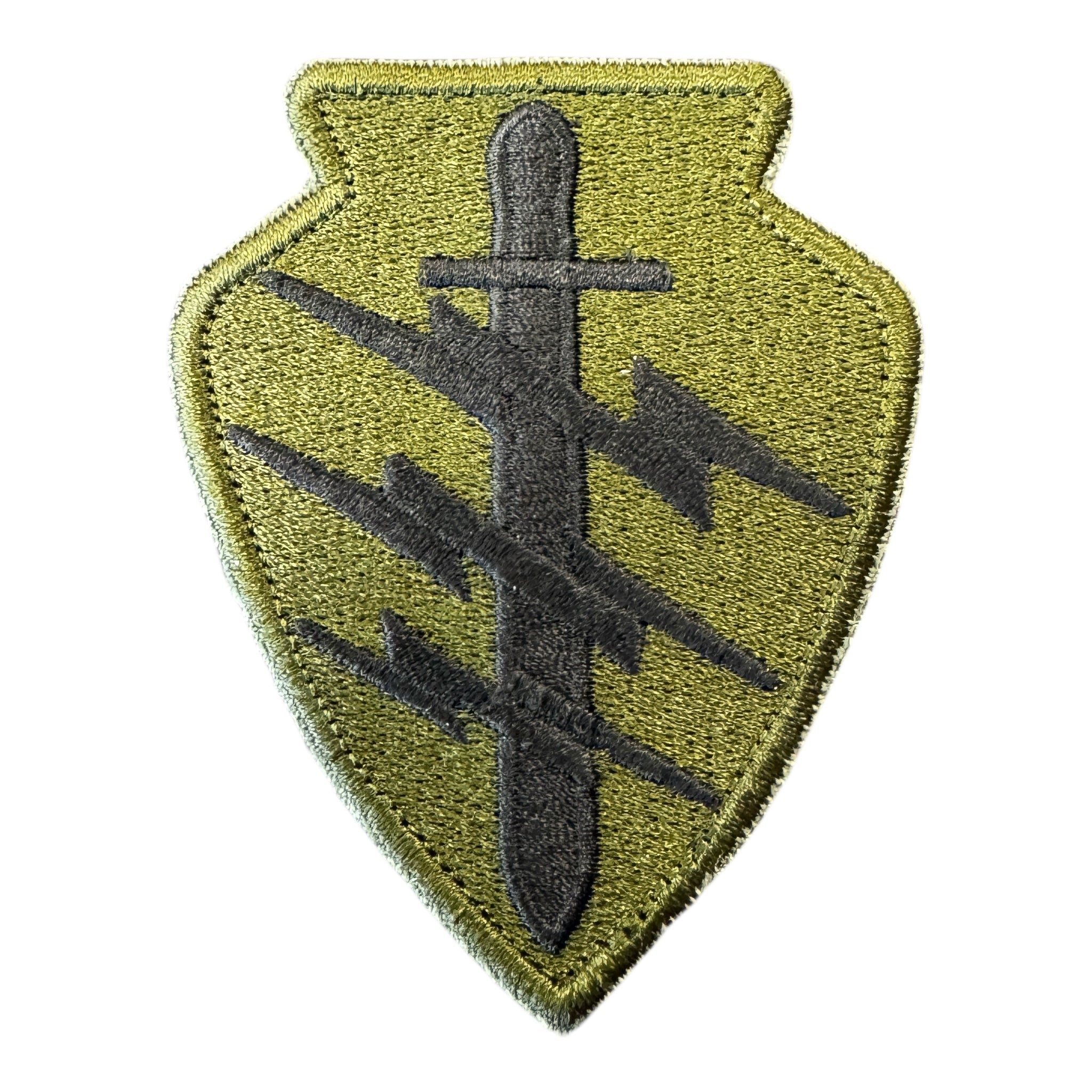 Patch brodat Forte Speciale velcro – 8 × 6 cm | WARGEAR RO