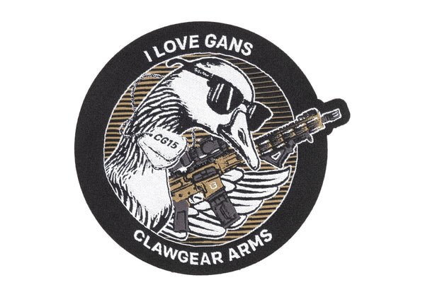 Patch brodat I Love Gans CLAWGEAR | WARGEAR RO