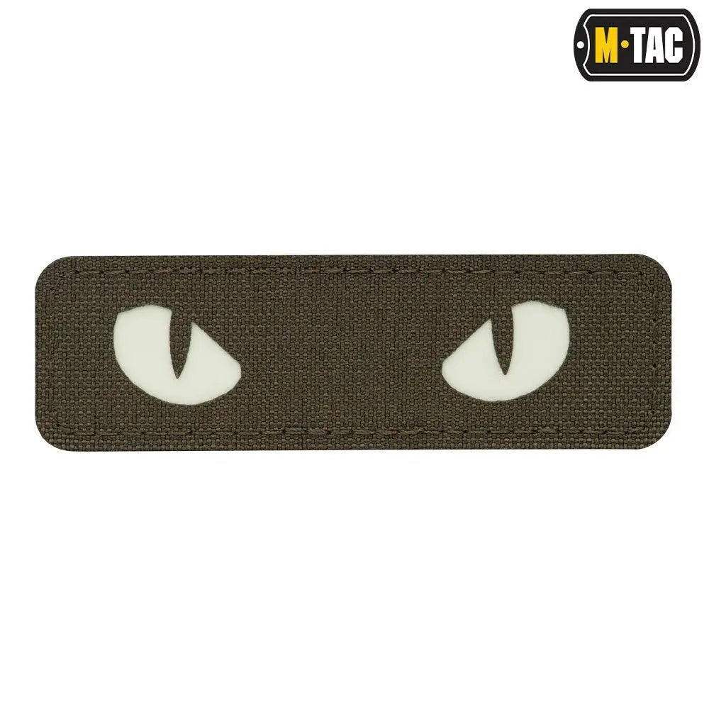 Patch Cat Eyes fosforescent M - TAC | Echipament tactic WARGEAR