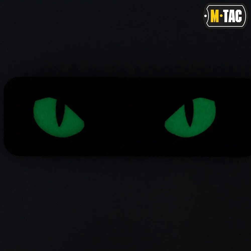 Patch Cat Eyes fosforescent M - TAC | Echipament tactic WARGEAR