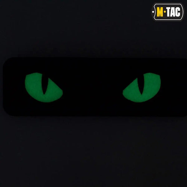 Patch Cat Eyes fosforescent M - TAC | Echipament tactic WARGEAR