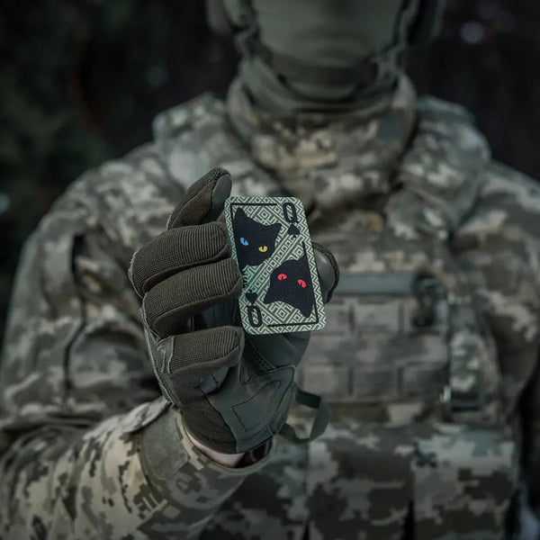 Patch Dama de pica velcro M - TAC | Echipament tactic WARGEAR