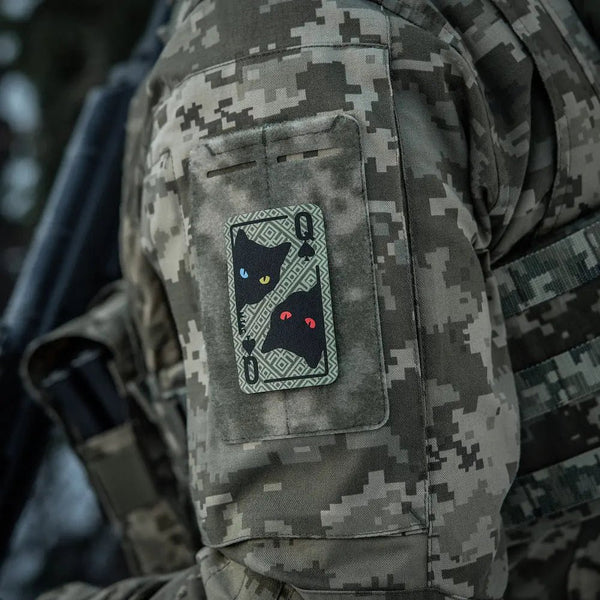 Patch Dama de pica velcro M - TAC | Echipament tactic WARGEAR