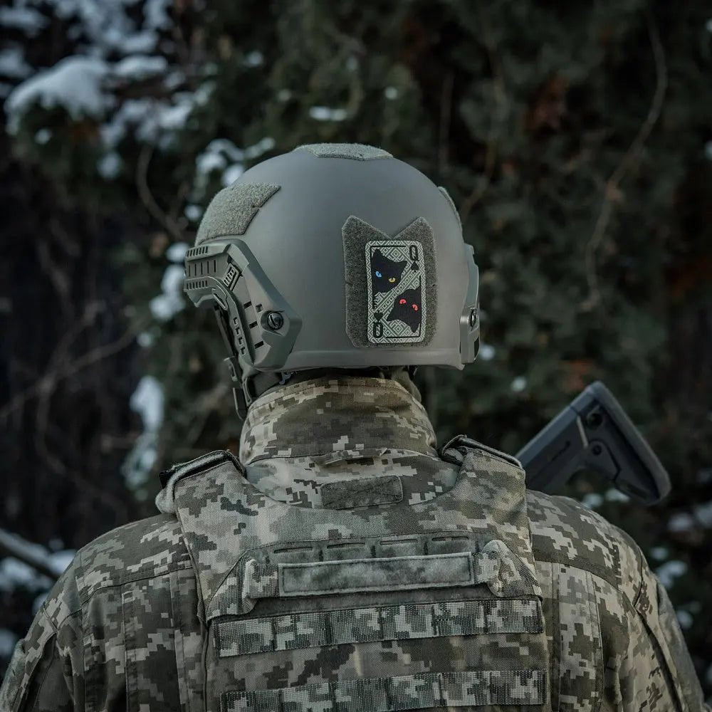 Patch Dama de pica velcro M - TAC | Echipament tactic WARGEAR