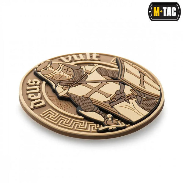 Patch DEUS VULT 3d PVC | Echipament tactic WARGEAR