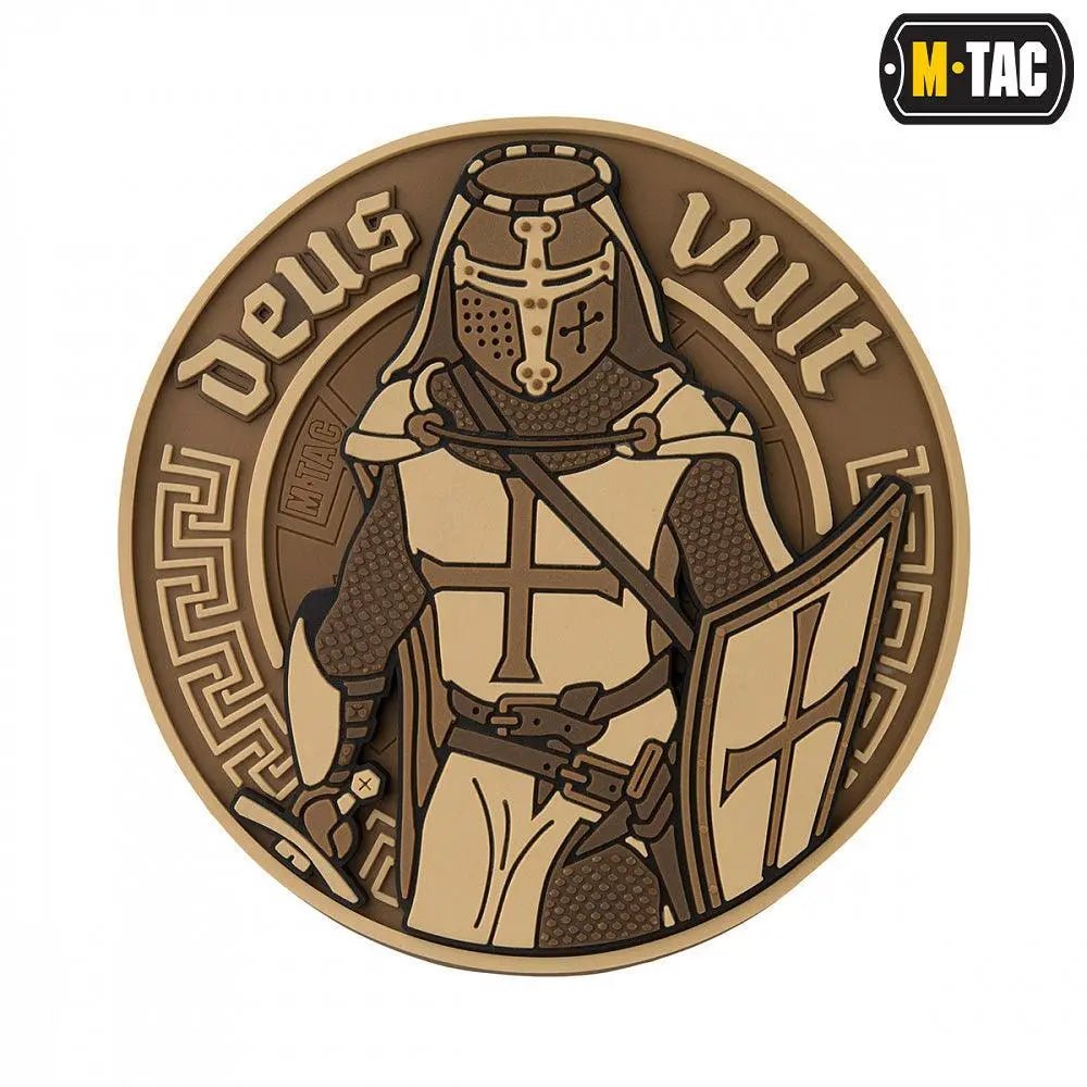Patch DEUS VULT 3d PVC | Echipament tactic WARGEAR