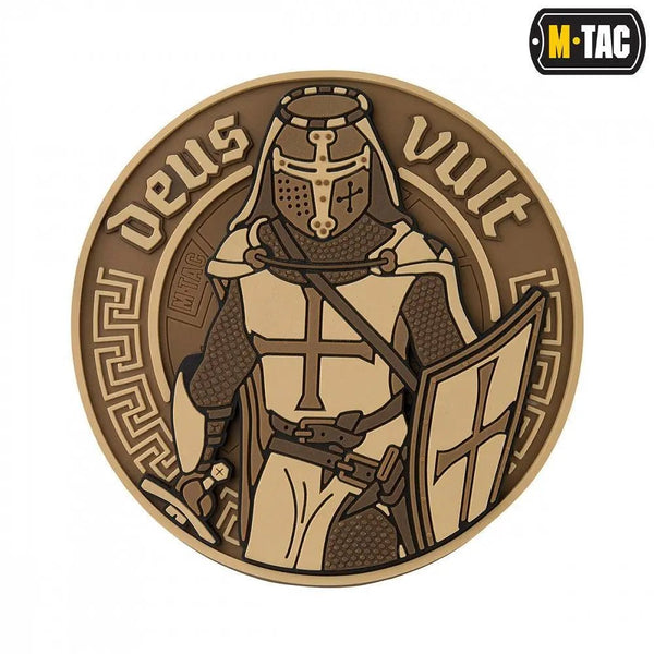 Patch DEUS VULT 3d PVC | Echipament tactic WARGEAR