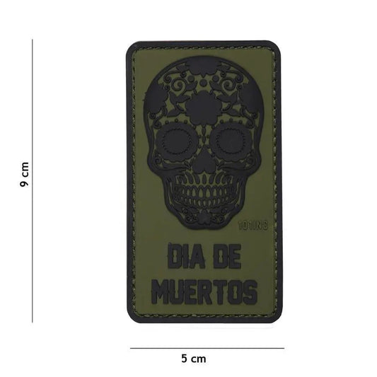 Patch Dia de Muertos velcro 3D | Echipament tactic WARGEAR