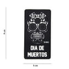 Patch Dia de Muertos velcro 3D | Echipament tactic WARGEAR