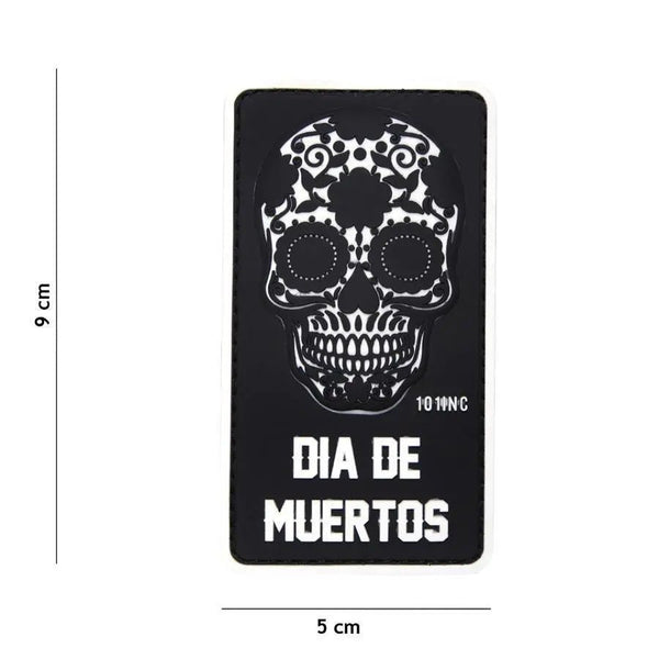 Patch Dia de Muertos velcro 3D | Echipament tactic WARGEAR