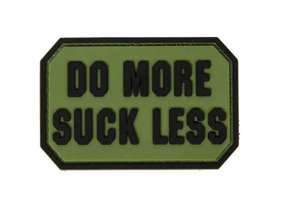 Patch Do more Suck less velcro PVC | Echipament tactic WARGEAR