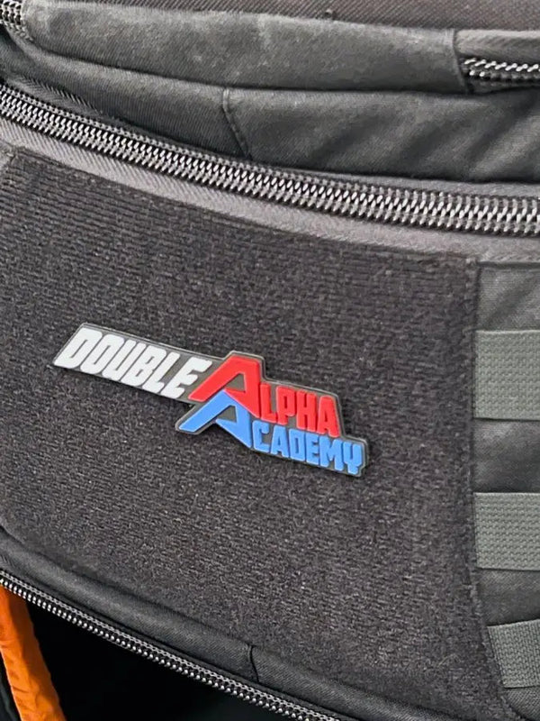 Patch Double - Alpha Academy velcro PVC | Echipament tactic WARGEAR