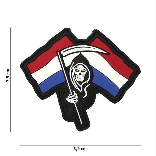 Patch Dutch Reaper velcro 3D | Echipament tactic WARGEAR