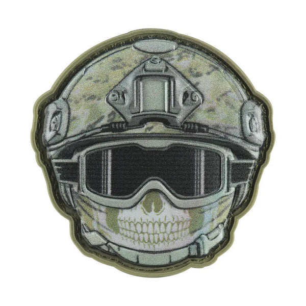 Patch Emoji Ghost Skull M - TAC | Echipament tactic WARGEAR