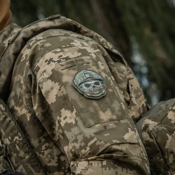 Patch emoji M - TAC Bearded Warrior | Echipament tactic WARGEAR