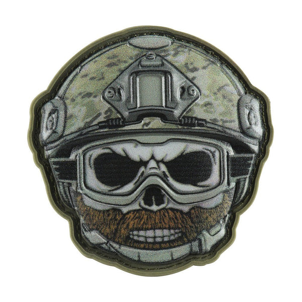 Patch emoji M - TAC Bearded Warrior | Echipament tactic WARGEAR