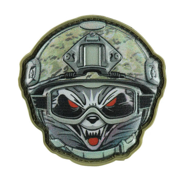 Patch Emoji Raccoon M - TAC | Echipament tactic WARGEAR