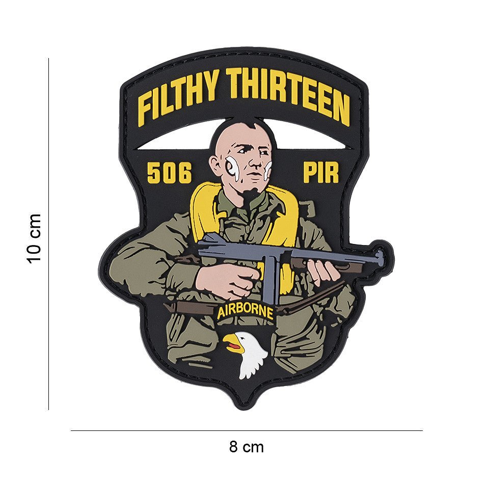 Patch Filthy Thirteen 3D PVC | Echipament tactic WARGEAR