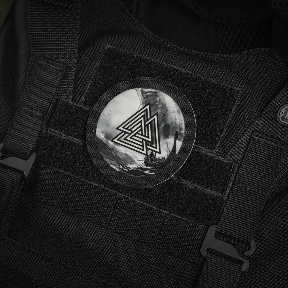 Patch fosforescent Valknut Drakkar M - TAC | Echipament tactic WARGEAR