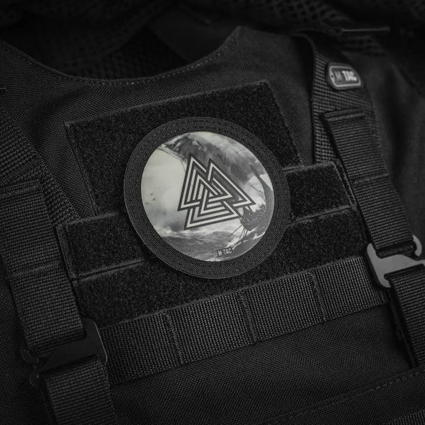 Patch fosforescent Valknut Drakkar M - TAC | Echipament tactic WARGEAR